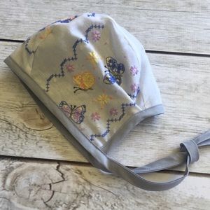 Handmade Vintage Embroidered Bonnet